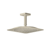 AXOR Citterio C douche de tête - 27x27cm - avec raccord plafond - brushed nickel (inox) SW1152038