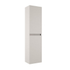 Saniclass Chaci Armoire haute - 140x35x27cm - 2 portes - coton mat (beige) SW1212784