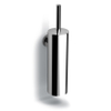 Clou InBe Ensemble porte-balai de toilettes 8x35.7cm montage mural chrome SW9806