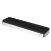 Geesa Frame Collection planchet 26x2.5x6.5cm zwart/chroom Messing SW334365