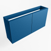 Mondiaz FOWY Meuble sous lave-mains - 100x22x50cm - 2 portes - push to open - softclose - Jeans SW1016901