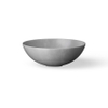 Looox Ceramic raw vasque à poser - 40cm - ronde - dark grey SW227664