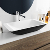 Mondiaz Topi waskom 59.5x34.5x10cm rechthoek opbouw Solid Surface Urban/Talc SW643603 Mondiaz Topi waskom 59.5x34.5x10cm rechthoek opbouw Solid Surface Urban/Talc SW643603