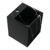 BRAUER Nova lave-mains suspendu 25 incl. fixation invisible avec 1 trou de robinet marbre Nero Marquina SW1203294