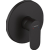 Hansgrohe Vernis Ensemble de robinetterie de douche encastré avec levier noir mat SW651557