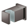 GROHE Euphoria Cube Coude mural avec support Hard graphite brillant (anthracite) SW484600