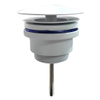 Wiesbaden UniMatch open afvoerplug 5/4''glans wit SW1210960