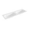 Mondiaz BIG small Talc solid surface inbouw wastafel 150cm dubbel SW423469 Mondiaz BIG small Talc solid surface inbouw wastafel 150cm dubbel SW423469