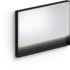 Clou Look at Me Miroir 110cm avec éclairage LED IP44 Noir mat SW417050