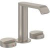 Villeroy & Boch Dawn wastafeluitloop set - zonder pop up - wandmontage afbouwdeel - Brushed Nickel (rvs) SW974313
