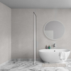 Aqua Vista Oria Cuadra paroi latérale - 60x200cm - avec kit de montage - pour cabine de douche - Noir mat SW1244202