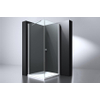 Best Design Erico Cabine de douche carrée avec 1 porte battante 100x100x200cm verre Nano 6mm SW279768