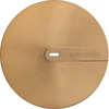 Wirquin Slim+ Couvercle - métal - pour évacuation de douche - or SW1238770