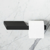 Geesa Shift Porte-papier toilette sans couvercle avec tablette Noir SW641313