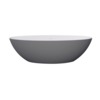 Best Design New Stone Bicolor Lava grijs/wit vrijstaand bad Just Solid 180x85x52cm SW383220 Best Design New Stone Bicolor Lava grijs/wit vrijstaand bad Just Solid 180x85x52cm SW383220