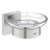 GROHE Start Cube porte-savon - avec support - montage mural - super acier SW878334