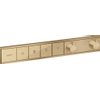 Hansgrohe Rainselect Afbouwdeel - voor inbouw douchekraan - thermostatisch - voor 4 functies - 59.8x90cm - thermostaat - geborsteld brons SW385578