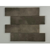 ÉCHANTILLON Terravito Mellina Carreau mural en céramique - 6x24,6cm - 8mm - Moka SW1474986