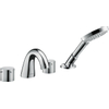 AXOR Starck afbouwdeel 4 gats badrandkraan chroom 0452416 AXOR Starck afbouwdeel 4 gats badrandkraan chroom 0452416