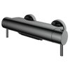 Hotbath Buddy Robinet de baignoire thermostatique avec bec cascade noir chrome SW229788 Hotbath Buddy Robinet de baignoire thermostatique avec bec cascade noir chrome SW229788