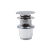Clou InBe bonde stop/go avec capuchon de recouvrement plat rond chromé SW9468