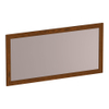 Miroir BRAUER Citrine - 140x70cm - rectangulaire - lamelles chêne marron SW1198715