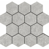 Baldocer Cerámica Stoneland carrelage mural et de sol - 27x29cm - 9mm - rectifié - Gris clair SW1175727
