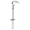 Grohe Euphoria System 310 ensemble de douche pluie apparent – thermostatique – douche de tête Ø 31 cm – barre de douche 88 cm – anthracite brillant SW98856