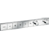 Hansgrohe RainSelect partie de finition pour robinet de douche encastré thermostatique pour 5 fonctions 66.9x90cm chrome SW358780