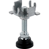 Geberit Gis pieds réglables pour le soubassement de la baignoire pied articulé 0700264