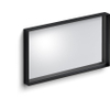 Clou Look at Me miroir – rectangle – 90 x 50 cm – sans éclairage – Noir mat SW417043