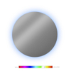 Looox Cm line CM line Miroir - 60cm - rond - avec éclairage LED RGBW SW278343