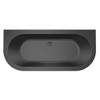 Xenz Charley duobad 180x80x60 ebony incl. 7006 badafvoer/vulcombinatie inox SW380478 Xenz Charley duobad 180x80x60 ebony incl. 7006 badafvoer/vulcombinatie inox SW380478