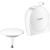 Hansgrohe Exafill S S - afbouwdeel - voor badafvoer- overloop- en vulcombinatie - mat wit SW297539
