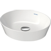 Duravit Cape Cod vasque à poser ovale sans trou de robinetterie sans trop-plein 40x36cm blanc SW296998