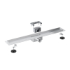 Saniclass 2.0 douchegoot 60cm zonder rooster met vloerflens RVS SW679901 Saniclass 2.0 douchegoot 60cm zonder rooster met vloerflens RVS SW679901