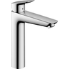 Hansgrohe Logis 1 greeps wastafelkraan - 190 met trekwaste - hoogglans chroom 0605644