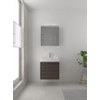 Bruynzeel Box badmeubelset 60x45cm 1 kraangat 1 wasbak 2 lades met spiegelkast met softclose composite gladstone SW383927 Bruynzeel Box badmeubelset 60x45cm 1 kraangat 1 wasbak 2 lades met spiegelkast met softclose composite gladstone SW383927