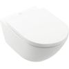 Villeroy & Boch Subway 3.0 pack WC suspendu 56cm sans bride à évacuation profonde avec abattant Blanc Alpin SECONDE CHANCE OUT10600