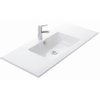 Thebalux lavabo slimline 100cm céramique 1x cuve 1x trou de robinet SW717331