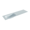 Mondiaz BIG small Clay solid surface inbouw wastafel 170cm links SW426202 Mondiaz BIG small Clay solid surface inbouw wastafel 170cm links SW426202