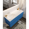 MONDIAZ VICA 120cm badmeubel jeans 4 lades wastafel moon links met 1 kraangat SW410928 MONDIAZ VICA 120cm badmeubel jeans 4 lades wastafel moon links met 1 kraangat SW410928