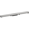 Hansgrohe RainDrain Match Douchegoot - 90cm - hoogte verstelbaar frame - brushed stainless steel SW1590470
