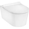 Hansgrohe EluPura S Closetcombinatie - wandmontage - zonder spoelrand - softclose zitting - smartclean - rimless - glans wit SW962889