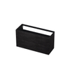 INK P2o Wastafelonderkast - 120x45x65cm - 2 lades - push to open - met rechte opdekfronten - MFC - Houtskool eiken SW207456