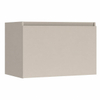 HR badmeubelen Matrix XL Meuble sous lavabo - 80x44.8x45cm - 1 tiroir - sans poignée avec listeau de prise - beige mat SW869246