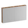 BRAUER Impress Deluxe spiegelkast – LED-verlichting – 2 deuren, dubbelzijdige spiegeldeuren – Honey SW1198970