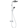 Hansgrohe Activera S - showerpipe - 240 - 1jet - ecosmart - mengkraan - hoogglans chroom SW1388018