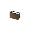 INK Wastafelonderkast - 100x45x65cm - 2 lades - push to open - horizontaal gefreesd - Eiken - Chocolate SW693506
