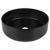 Differnz Mira Vasque Céramique diamètre 36 x 12 cm noir SW705460